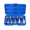 Spline Bit Socket Set 10pcs, 1/4", 3/8" & 1/2" Drive
