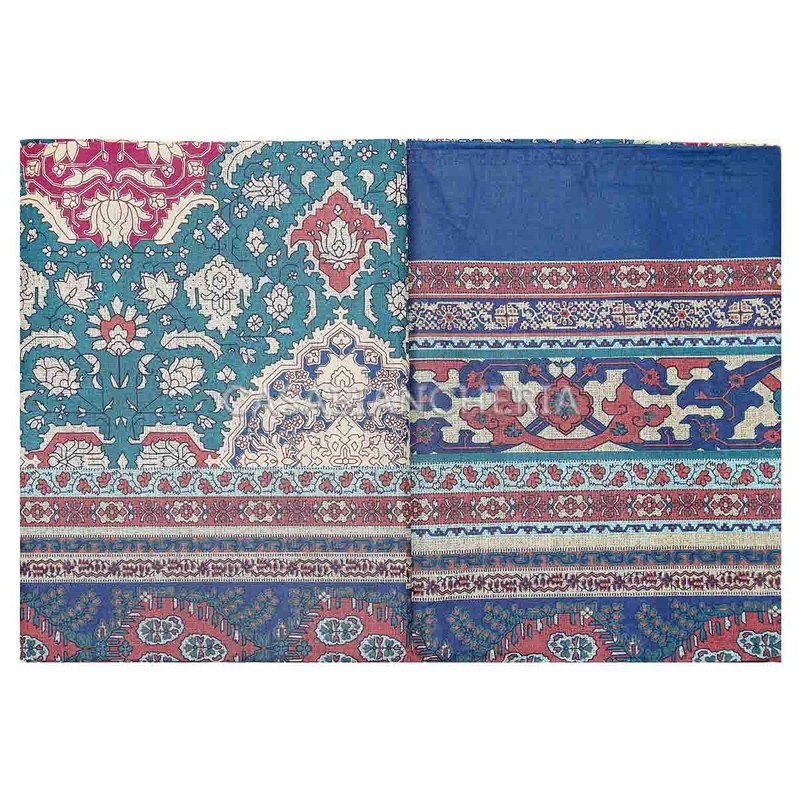 Bassetti Piazza San Marco 9314326 Furniture Foulard B1 Blue Cotton