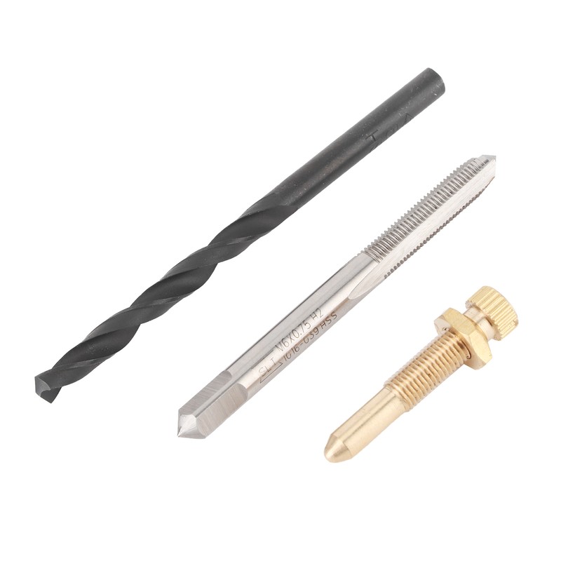 Idle Screw Kit Carburetor Repair Tool with Drill Tap for