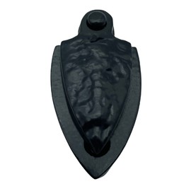 Black Antique Keyhole Cover Escutcheon with Screws