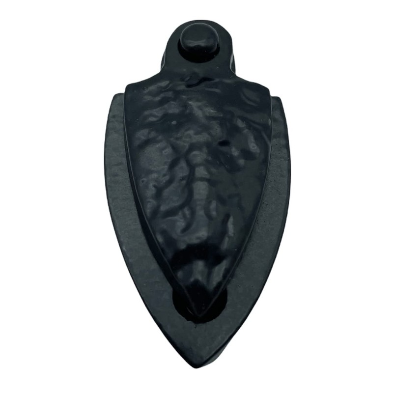 Black Antique Keyhole Cover Escutcheon with Screws