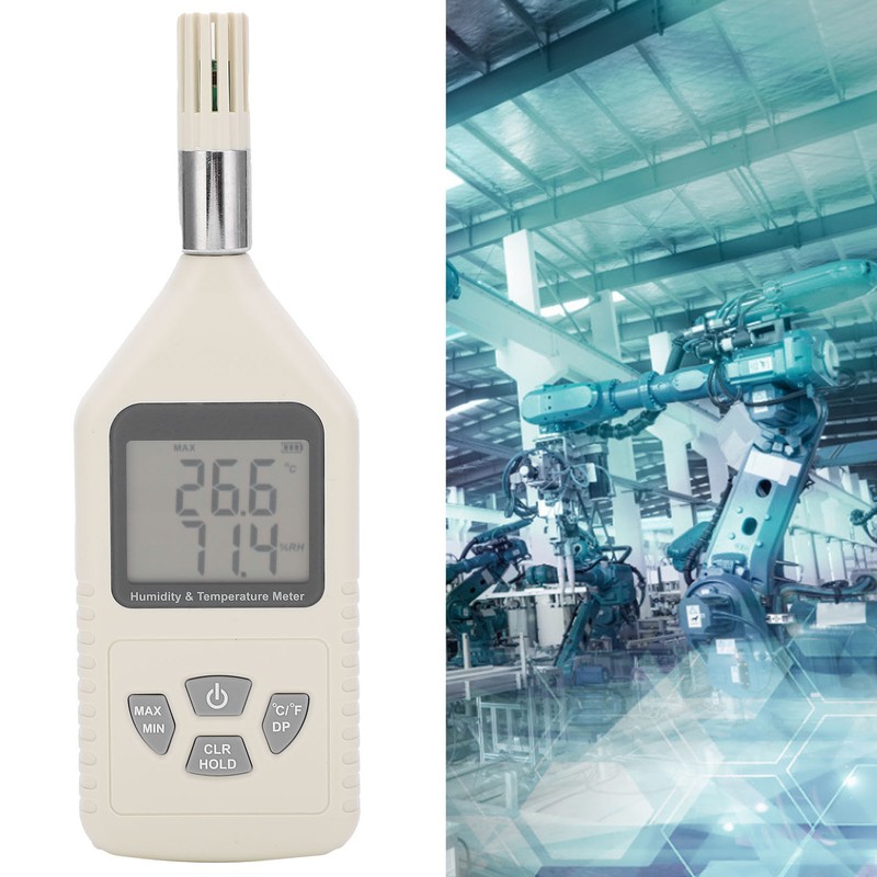 GM1360A Industrial Electronic Thermometer and Hygrometer Handheld Digital Temperature Humidity