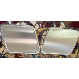 Dirtroad Racing Set of 2 XR PIT BIKE SLANTED RECTANGLE RACING  NUMBER PLATES 7”x8.5”032"3/1