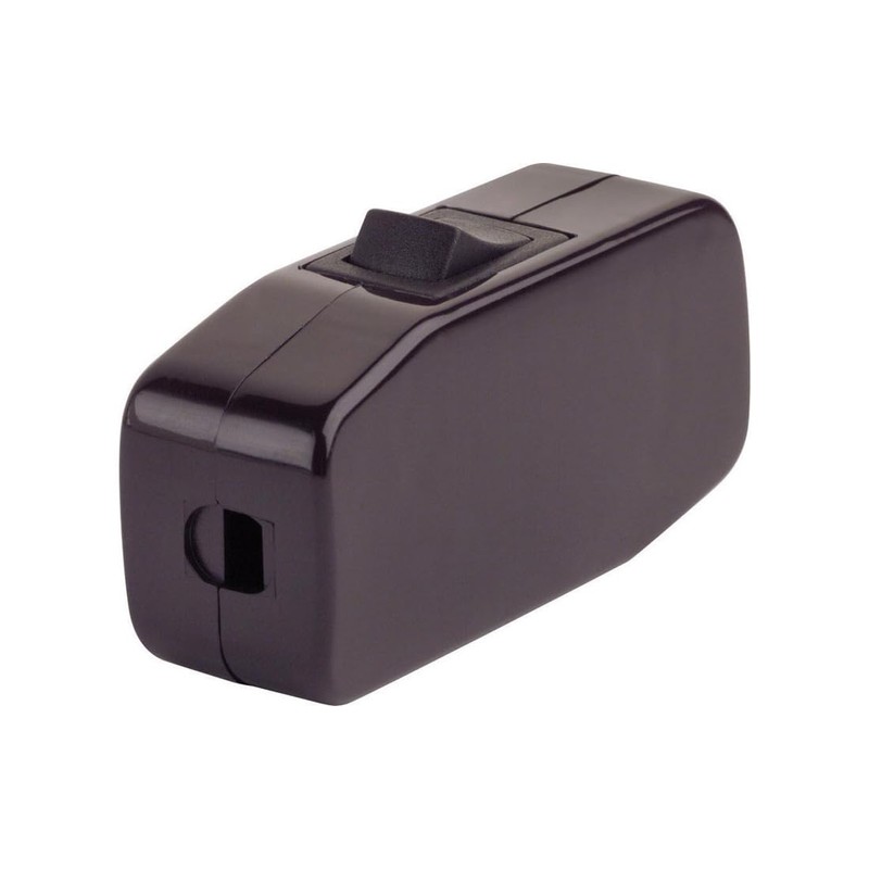 Leviton 012-5410 Heavy Duty Cord Switches Brown