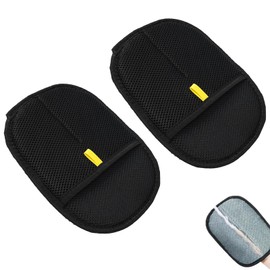 Sikweny 2 Stück Double-Sided pet Grooming Gloves Doppelseitiges Design Wiederverwendbare Fellpflegehandschuhe Wiederverwendbar Antistatische Handschuhe Tragbares Design für Katzen Hunde Kaninchen