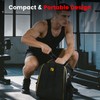 LIZAAL Forearm Strengthener, Adjustable All-Metal Grip Strength Trainer, Wrist Roller