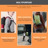Backpack Chest Strap 2pcs Heavy Duty Adjustable Backpack Sternum Strap