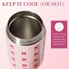 Paris Hilton Stainless Steel Food Jar, Double Wall Vacuum Sealed