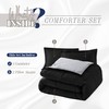 Elegant Comfort 3-Piece Reversible Comforter Set, All Season Cozy, Soft