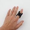 Finger and Thumb Joint Support Sleeve with Fixation Band Pinky Finger 2ea