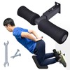 Wall Mounted Nordic Hamstring Curl - LAT Pulldown Machines and