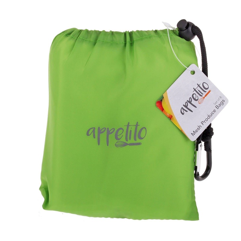 New APPETITO Reusable Produce Bags Fruit Vegetable Bag Keeper Eco