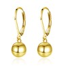 Gold Hoop Earrings for Women, ASH'S CHOICE 14K Real Gold