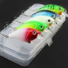 OriGlam Minnow Crankbaits Fishing Lures Small Fat Simulation Bait Fishing