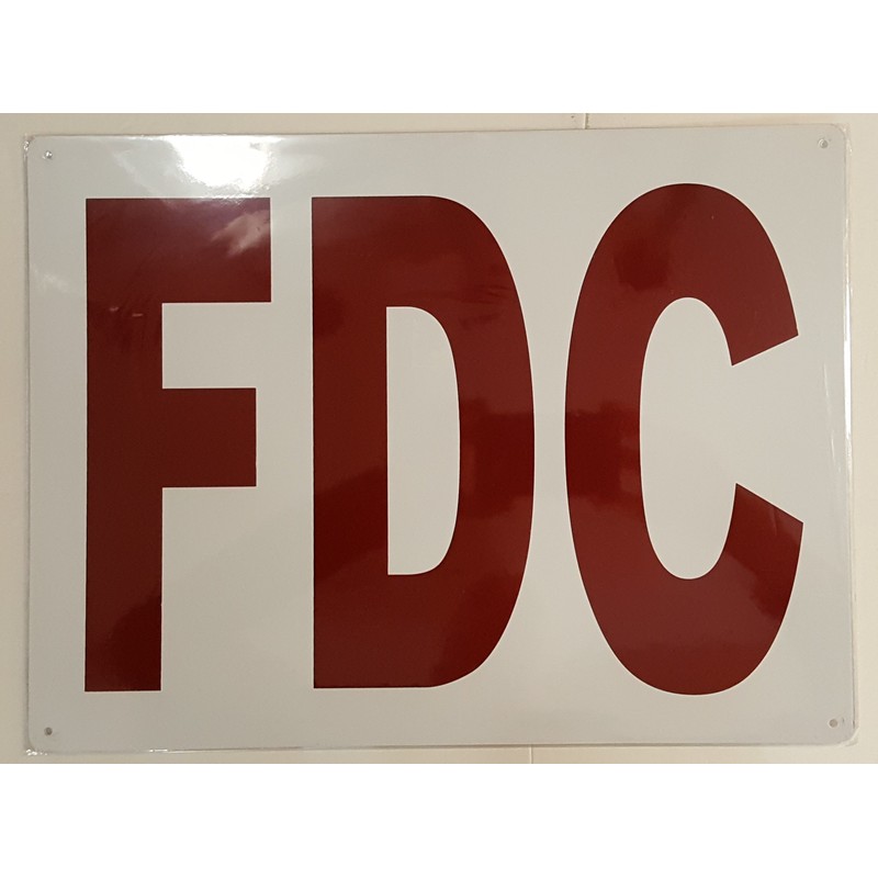 FDC Sign (Aluminium 12X16)