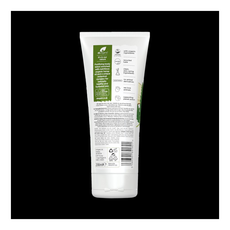 Dr. Organic Hennepolie Skin Lotion - 200ml