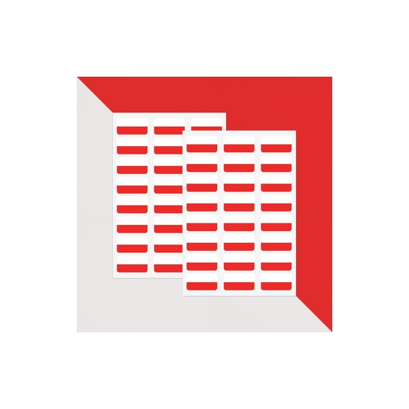 PAPERZIP - Poland Flags (Flaga Polski) – 48 Stickers for