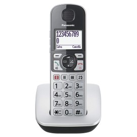 Panasonic KX-TGE510JTS telephone DECT Caller ID Silver Telephone