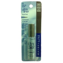 Maybelline New York NEW Maybelline Ultra Liner Waterproof Liquid Eye Liner 02 GREEN TEA LACQUER