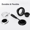 Qrity Cable Grommet Desk Plastic Cable Pass Diameter 35 mm