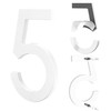 Yafimea House Number Plaque Large Mdoerne Made of ABS Plastic