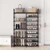 WOWLIVE 9 Tiers Shoe Rack Shoe Storage Shoe Organizer 30-35