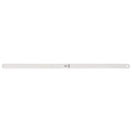 Starrett - Medidor de espesor de acero templado con extremos redondeados, ideal para carpinteros y mejoras del hogar, grosor de 0.25 pulgadas, longitud de 12 pulgadas, 667-25