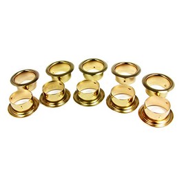 10pcs. 7/8" Brass Grommets/Candle Cups