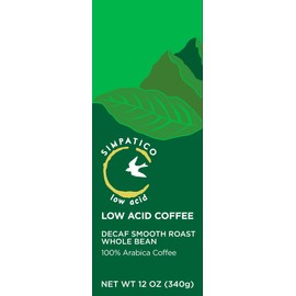 Simpatico Low Acid Coffee - Decaf Medium - Ground (12 oz Bag)