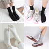 HDGSAFD 6 Pairs Toe Socks, Toe Socks, Flip Flop Socks,