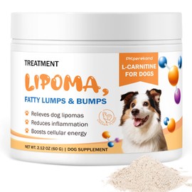 Dog Lipoma Treatment, L-Carnitine Supplement for Dogs, Helps Shrink Fatty Lumps and Bumps Naturally, Boosts Buddy Energy and Vitality, Guard Dogs Overall Wellness to Reduce Lipomas