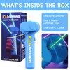 COWANIEE Zip String Toy, Electric String Rope Launcher, Glow in