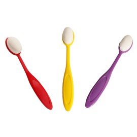 3Pcs Blending Brushes for Crafts, Ink Blending Brushes Blending Brushes Set Colorful Painting Brushes Background Stencil Brushes Painting Tool for Paper Crafter Cardmaking Stamp Scrapbooking