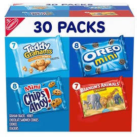 Undisclosed Nabisco Team Favorites Variety Pack, OREO Mini,30 Snack Packs