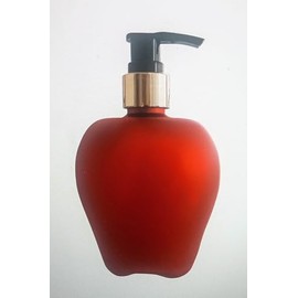 JF- Thanksgiving Fall/Harvest Pumpkin, Aapple or Acorn Shaped Hand Soap Dispenser,13oz (Red Apple)