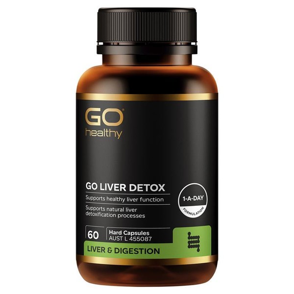 GO Healthy Liver Detox 60 Hard Capsules