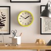 JONES CLOCKS® Spin Wall Clock Small Modern Round Clock 20