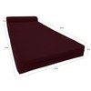 Amfuton Sleeper Chair Folding Foam Beds, Portable Sofa Bed Sit