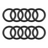 sourcing map Nitrile Rubber O-Rings 24mm OD 17.8mm ID 3.1mm