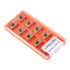 Accusize Industrial Tools APKT1604 TiN Coated Carbide Inserts for Machining