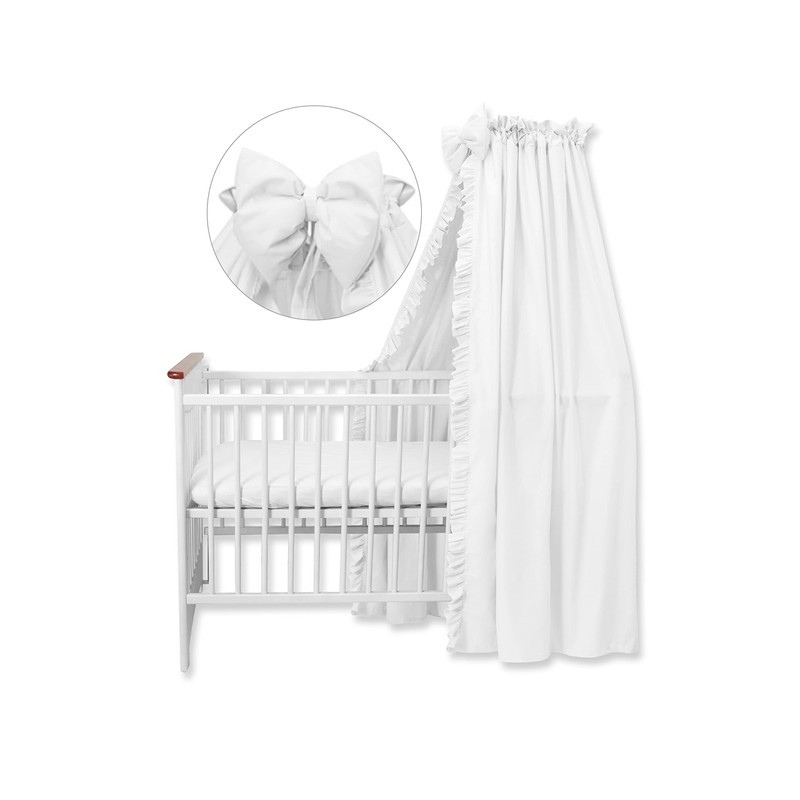 balbina Canopy, 100% Cotton, Decorative Set for Cot, Bed Canopy