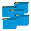 20PCS A4 Suspension Files, Polypropylene Filing Cabinet Suspension Files with