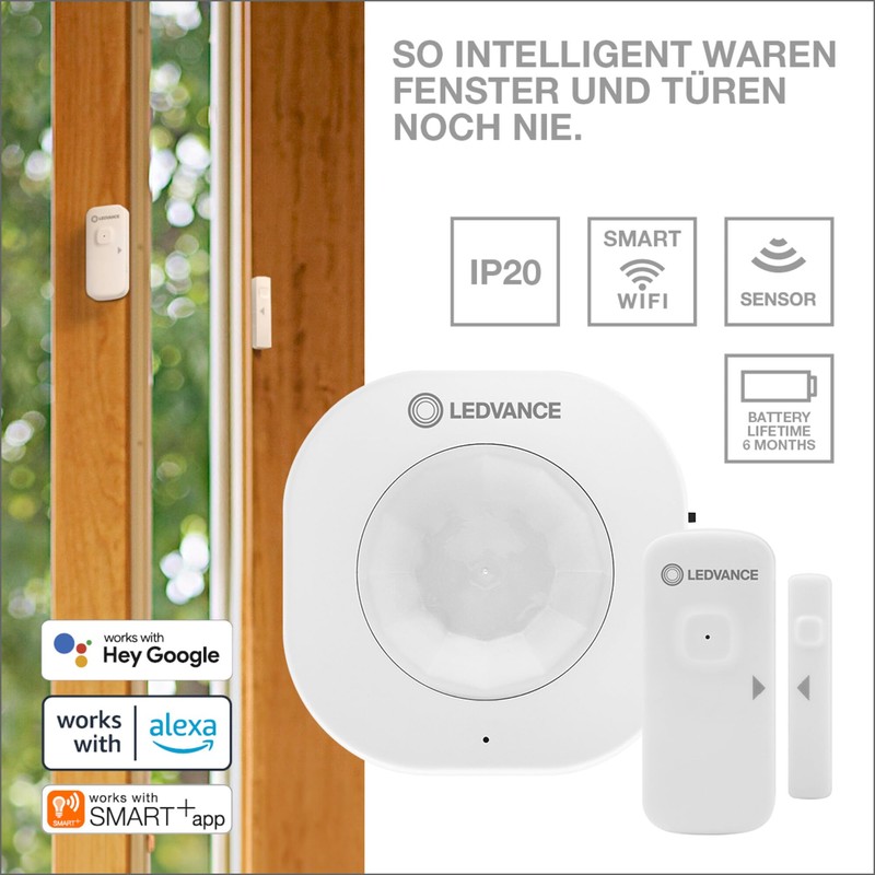 LEDVANCE SMART+ Outdoor Motion Detection Sensor with WiFi Technology and