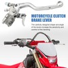 CADUFUELLY Motorcycle Clutch Brake Lever, Aluminum Alloy Clutch Lever, Replacement