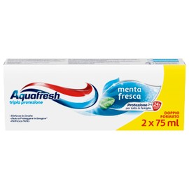 Aquafresh Triple Protection Toothpaste Fresh Mint 2 x 75ml