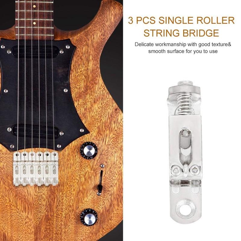 Bnineteenteam Guitar Bridge 3 cm Single String Bridge with Wrench