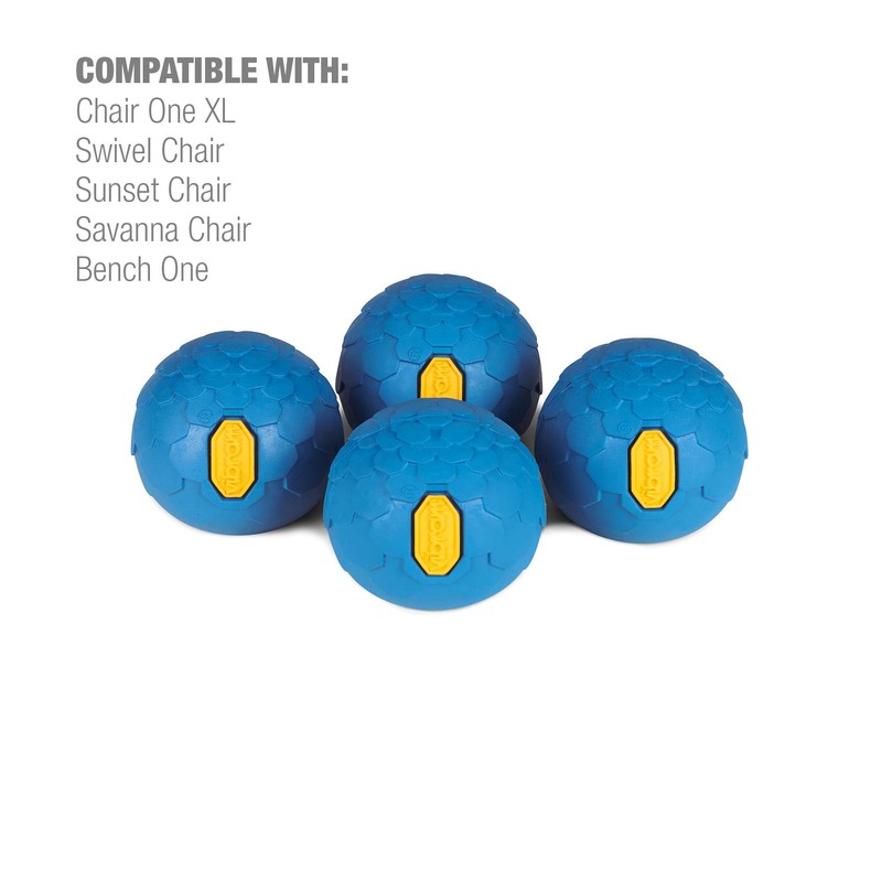 Helinox HELINOX VIBRAM Ball Feet 55MM BK