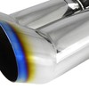 Spec-D Tuning Dual Slant Burnt Tip 3" Outlet 2.5" Inlet
