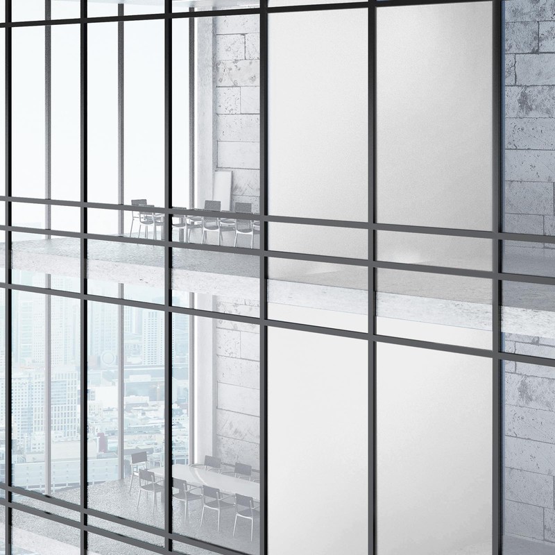 Pushglossy 36 Inch x 50 ft One Way Window Film