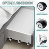 Datanly 20 Set Small Side Mount Caster Wheels 1.25 Inch